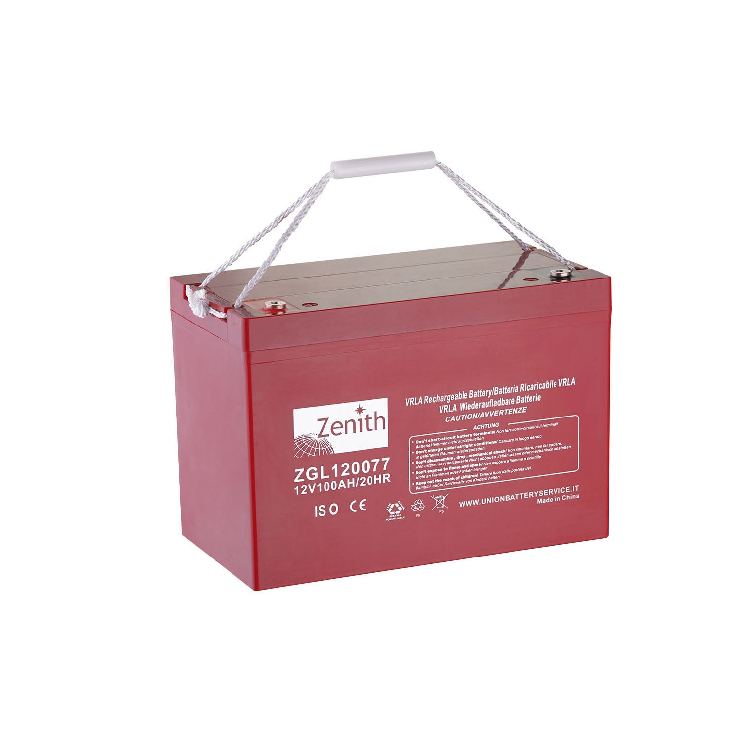 Batteria auto Zenith ZGL120077 AGM 12V 100Ah